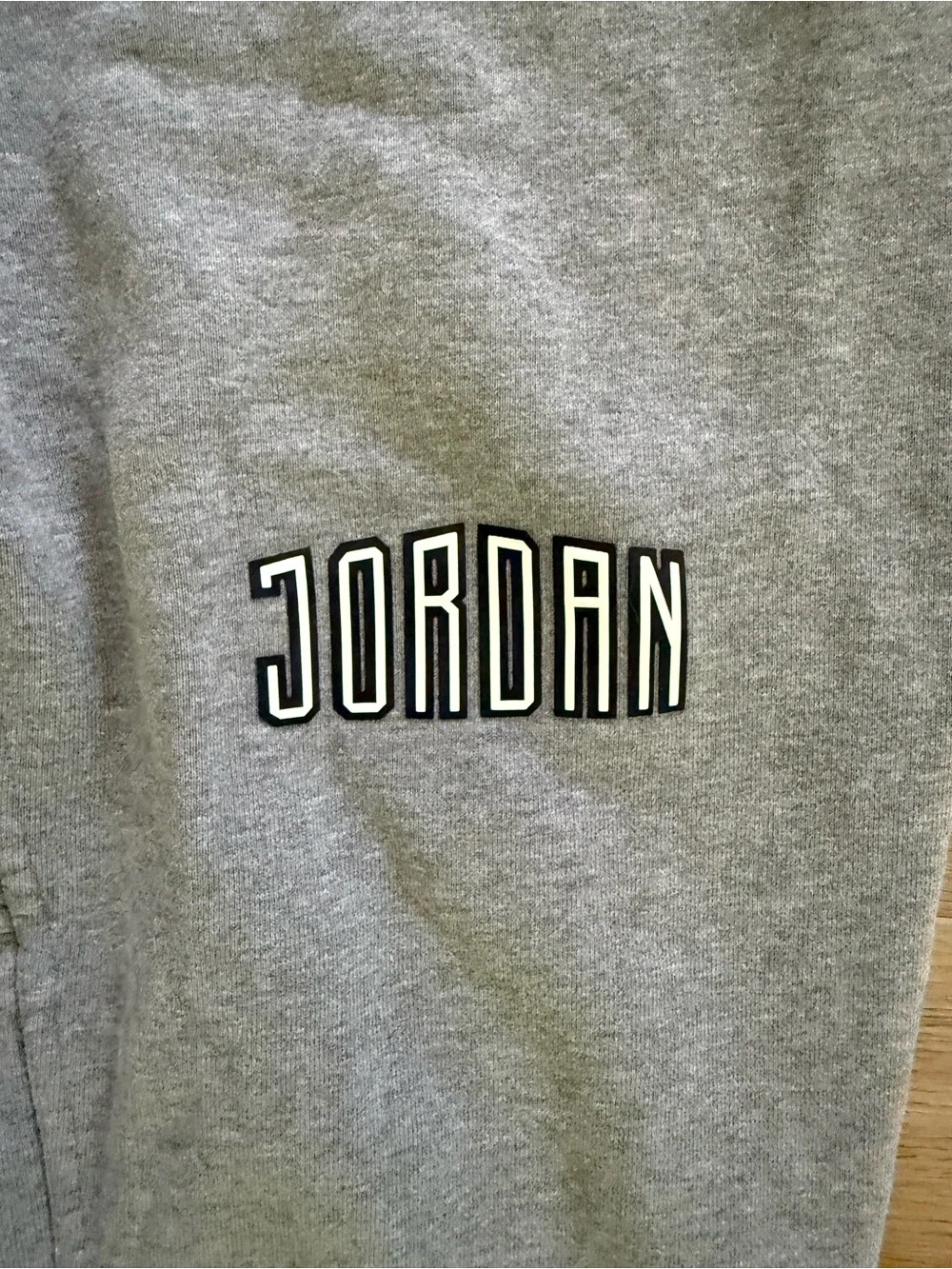 Jordan Essentials Fleece Sweatpants Joggers Heather Gray Men’s Large
